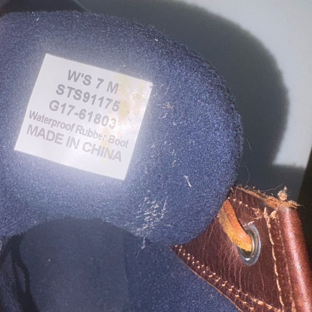 Sperry Saltwater Duck Boot Womens 7 - Picture 8 of 15